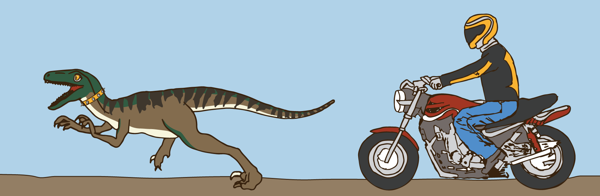 pet velociraptor