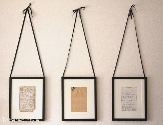 Framed recipe