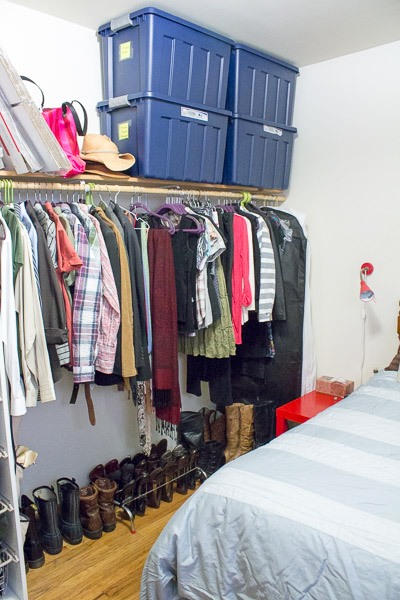 Small space organizing