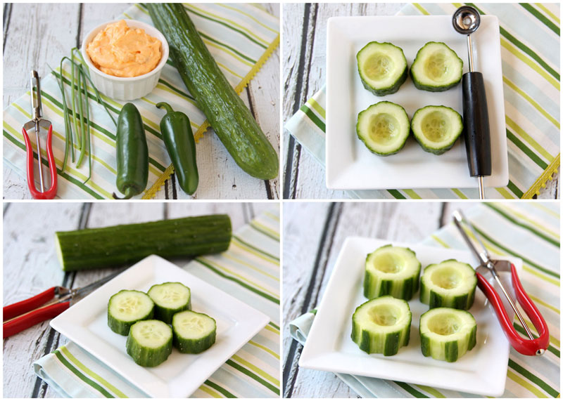 Party Appetizer: Cucumber Pimento Bites 