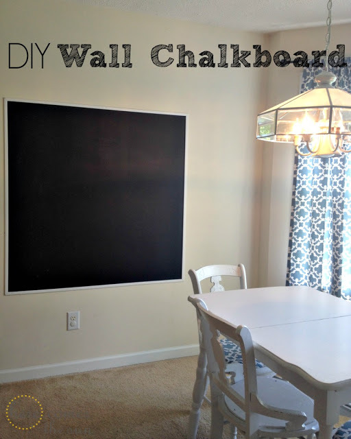 ForRent.com - Spring Decorating on a Budget ForRent.com - DIY wall chalkboard