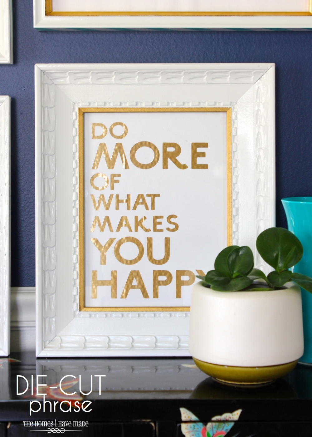 Typography Decor - Die Cut Phase