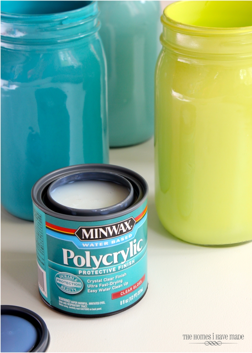 ForRent.com - Decrease Drawer Clutter with Painted Utensil Jars ForRent.com - Apply polyurethane coating for protection.
