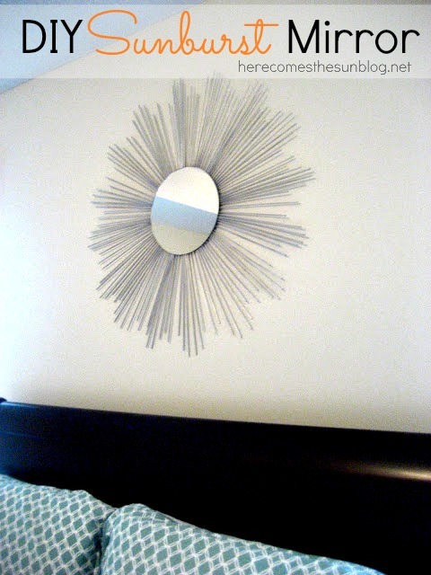 ForRent.com - Spring Decorating on a Budget ForRent.com - DIY sunburst mirror.