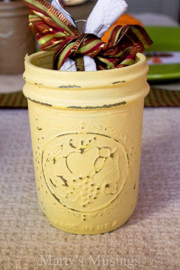 Painted and Distressed Mason Jar Project ForRent.com Painted and Distressed Mason Jar Project ForRent.com