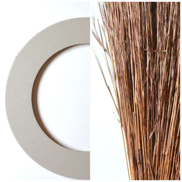 I put together this super easy Holiday wreath with sticks and twigs Stick Wreath Supplies