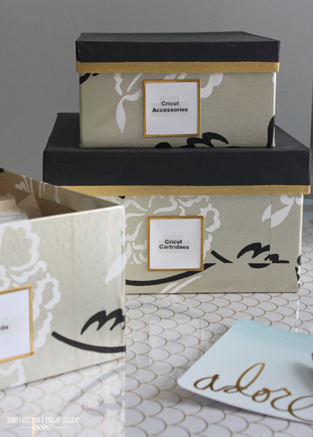 How to Cover Cardboard Box With Paper :: Making Storage Boxes 