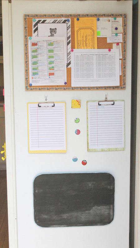 Here are a few kitchen organization ideas that are perfect for kitchens large and small fresh kitchen corkboard
