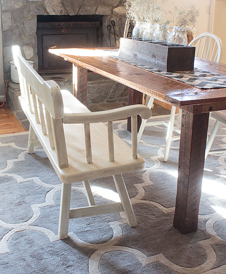 I love using benches, they are so functional as seating, storage, tables and more, here's some ideas for you! Benches Kitchen