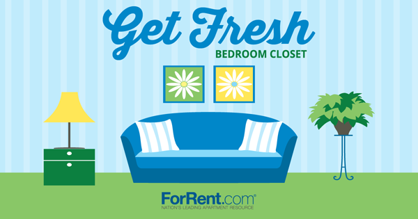When it comes to closet organization, I like to start from scratch and refresh the space from top to bottom Get Fresh Bedroom Closet header