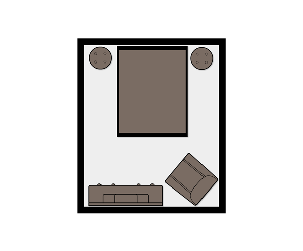 I really love using online tools to help me with space planning and furniture layouts Apartment Space Planning Bedroom