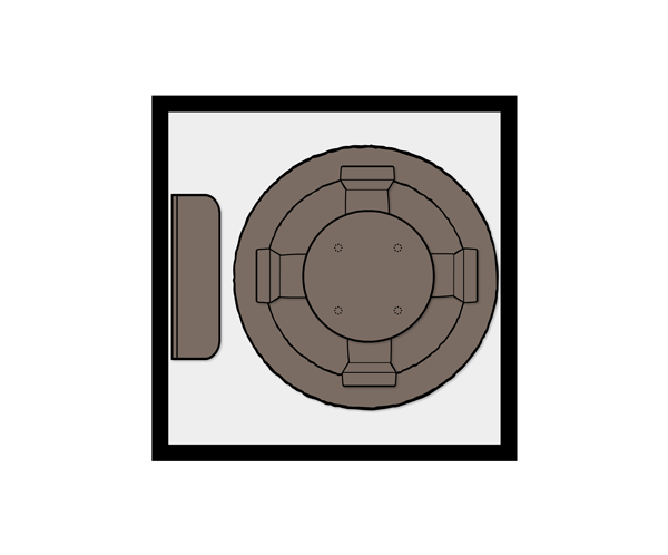 I really love using online tools to help me with space planning and furniture layouts Apartment Space Planning Dining