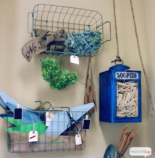 Some of my favorite double-duty decorating and storage solutions are metal boxes and tins Put It In a Box Allsorts Laundry