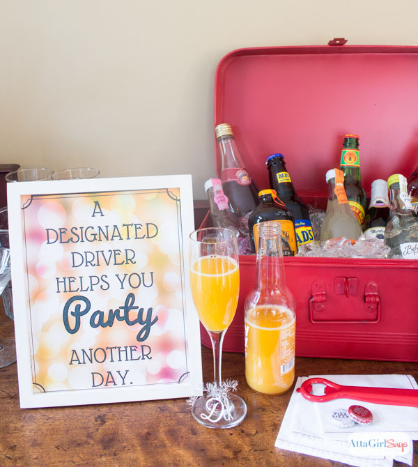 Some of my favorite double-duty decorating and storage solutions are metal boxes and tins Put it In a Box Suitcase Bar
