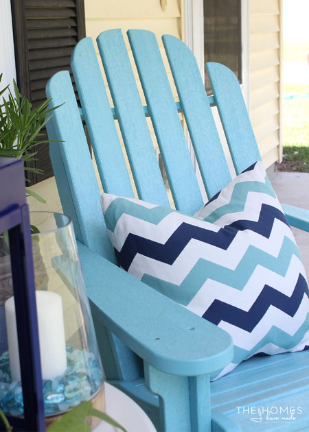 Give your outdoor space some TLC with these easy tips to create your own outdoor oasis Creating an Outdoor Oasis Chevron Pillow