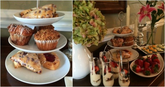 Mother's Day Food Bar Setup