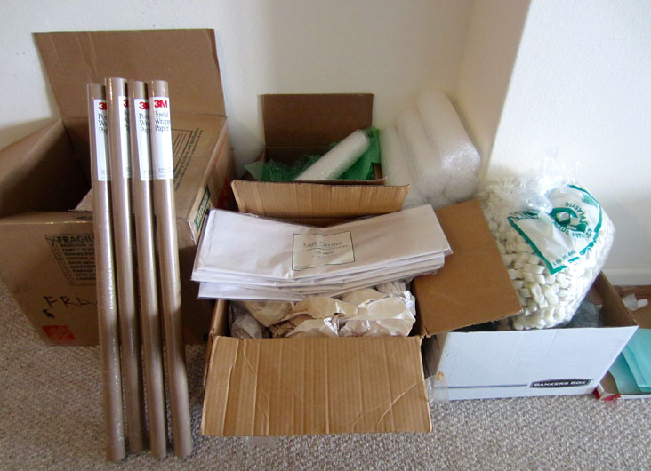Save on Moving Supplies packing