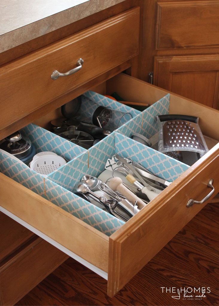 DIY Custom Wooden Drawer Organizers