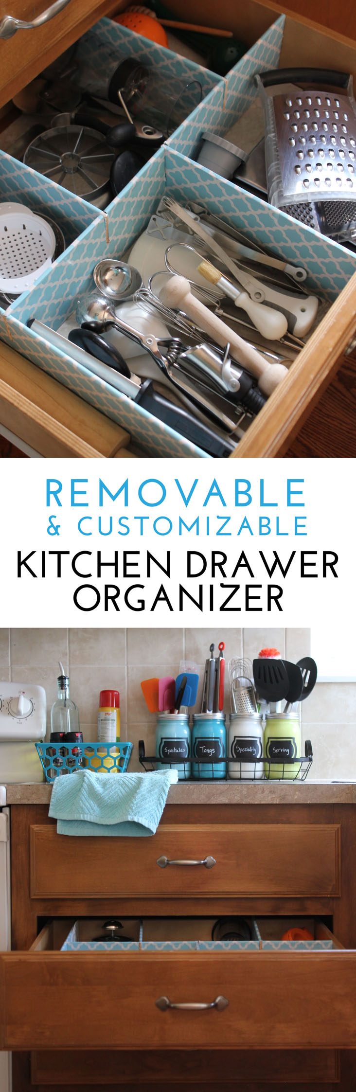 Make Your Own Custom Drawer Organizer