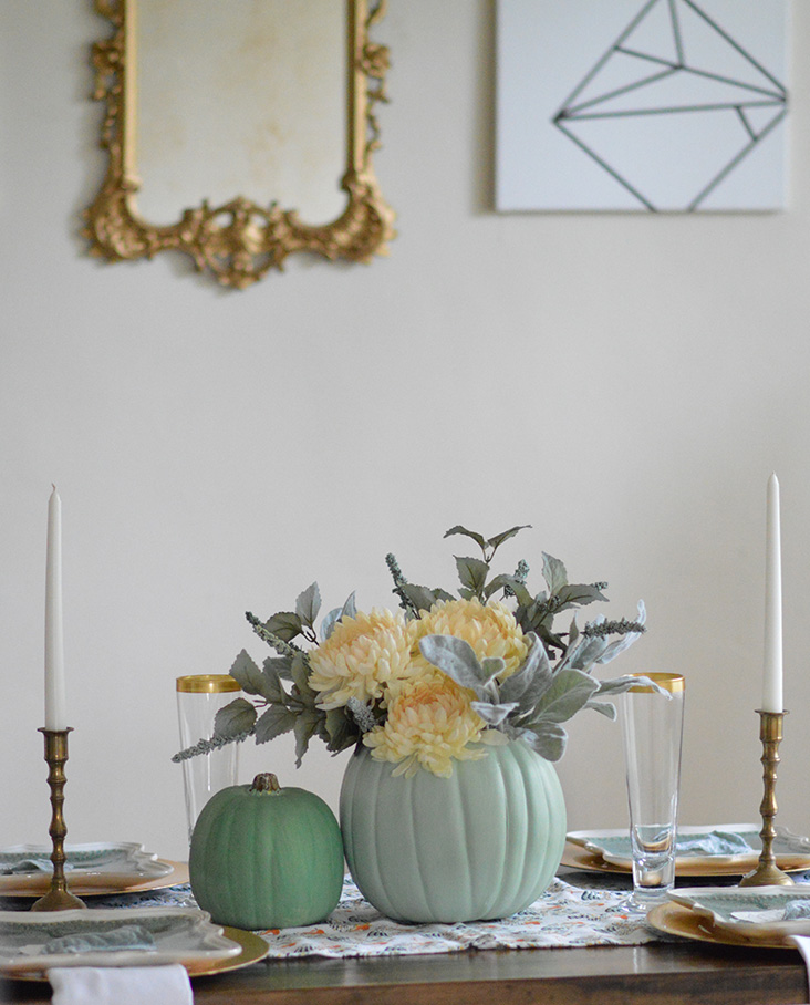DIY Thanksgiving centerpiece idea
