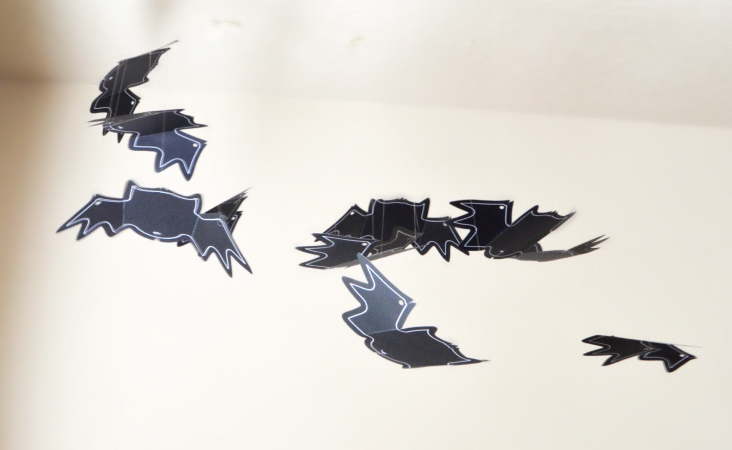 Flattering Bats decorations for Halloween
