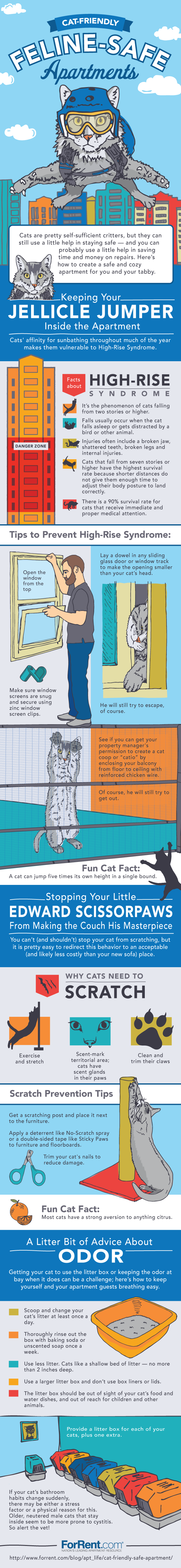 cat friendly feline safe apartments