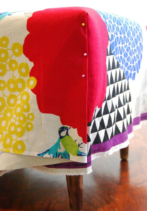 How to Reupholster an Ottoman for Your Small Space Tips ForRent