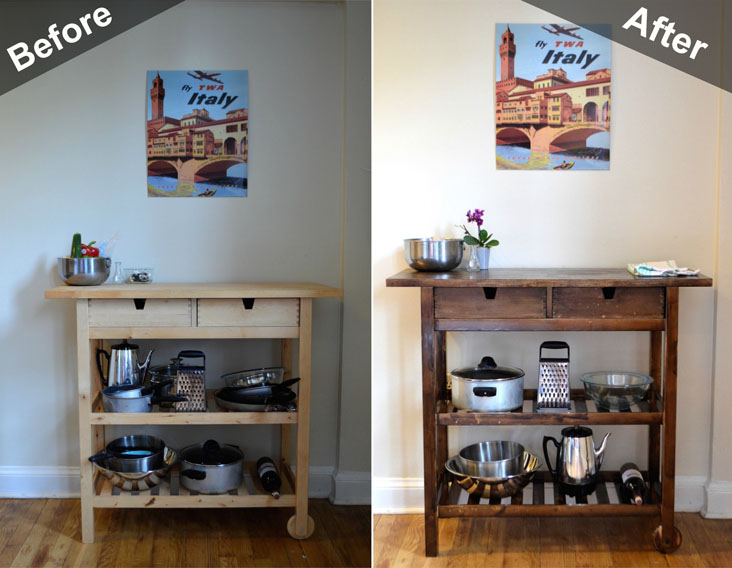 IKEA Hack How to Stain Your Furniture for a Polished Look Tips ForRent