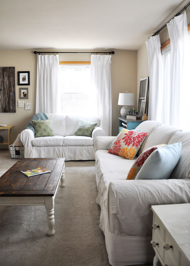 How to Make Curtain Panels for Just 5 Dollars Tips ForRent