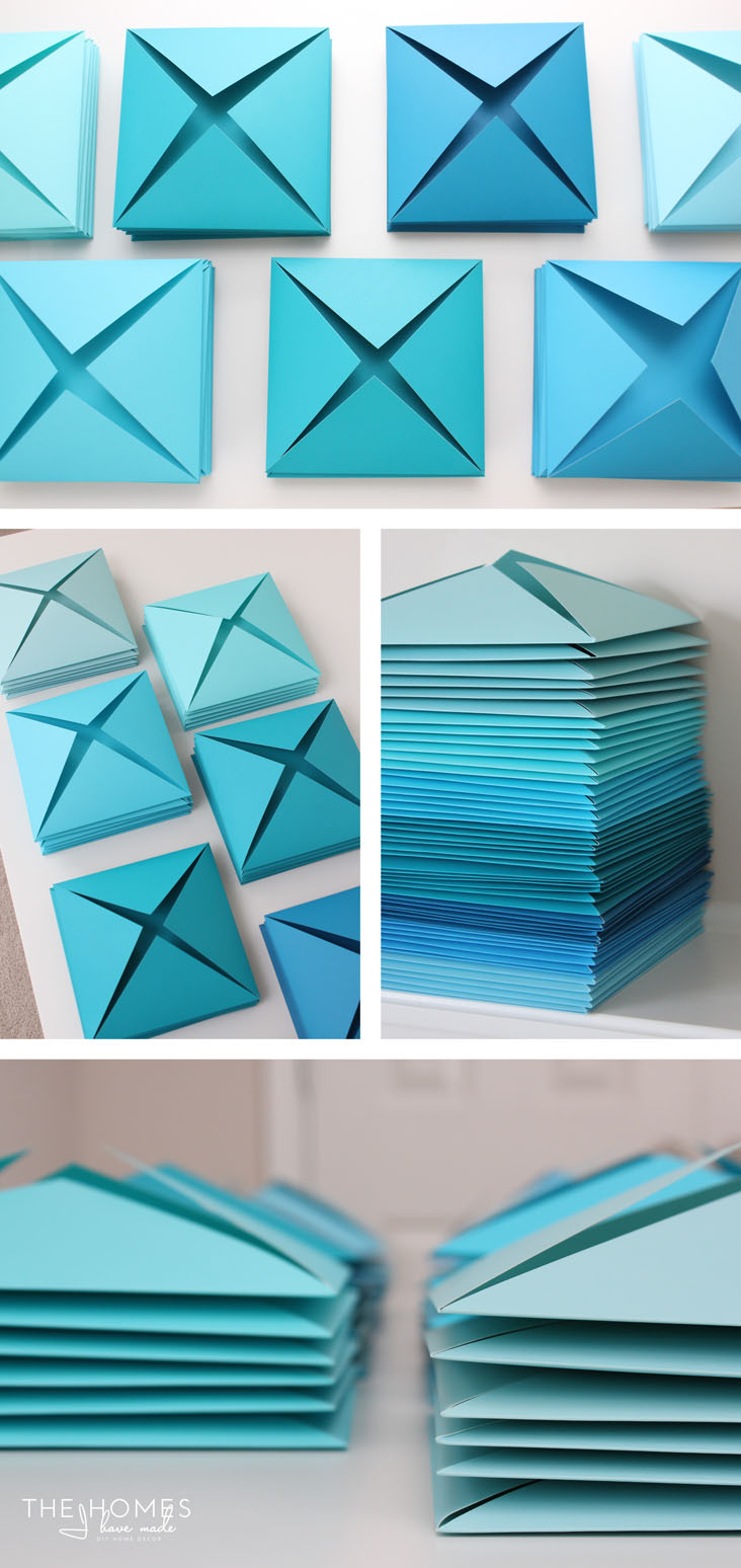 Renter Friendly 3D Paper  Wall  Art Tips ForRent