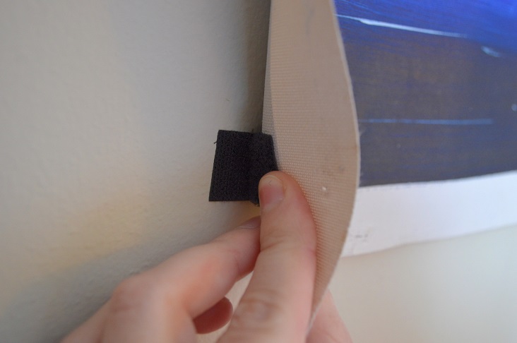 DIY Hanging Velcro