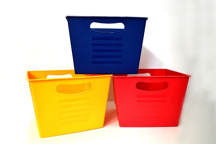 Dollar Store Storage Bins