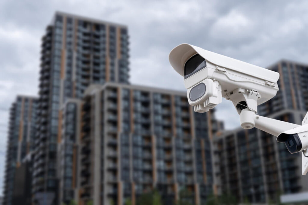 Apartment security camera