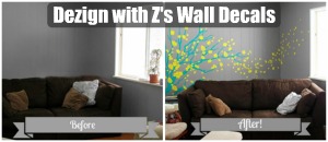 Looking to spruce your space in minutes? Try Dezign with a Z’s wall decals