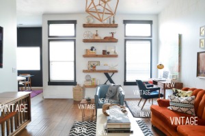 Mixing Old Furniture With New