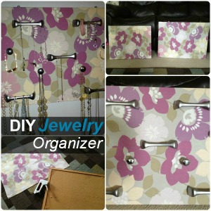 DIY Jewelry Organizer