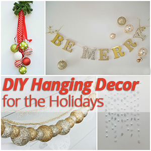 DIY Hanging Decor for the Holidays
