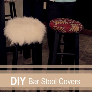 DIY Bar Stool Covers