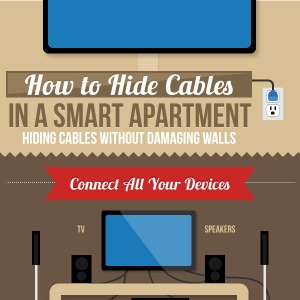 How to Hide Cables in a Smart Apartment