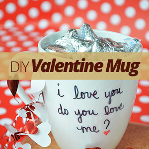 DIY Valentine Mug