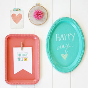 DIY Dollar Store Wall Art