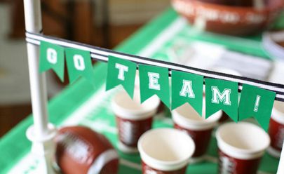 How to Make a Game Day Goal Post Banner
