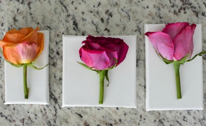 How to Make Simple Wall Art Using Real Flowers