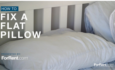 How to Fix A Flat Pillow