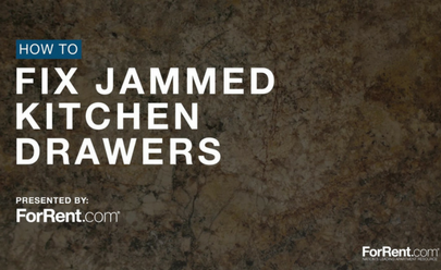 How to Fix Jammed Kitchen Drawers