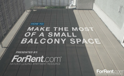How To Make The Most Of A Small Balcony Space