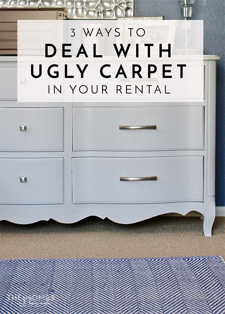 3 Ways to Deal with Ugly Carpet In Your Rental