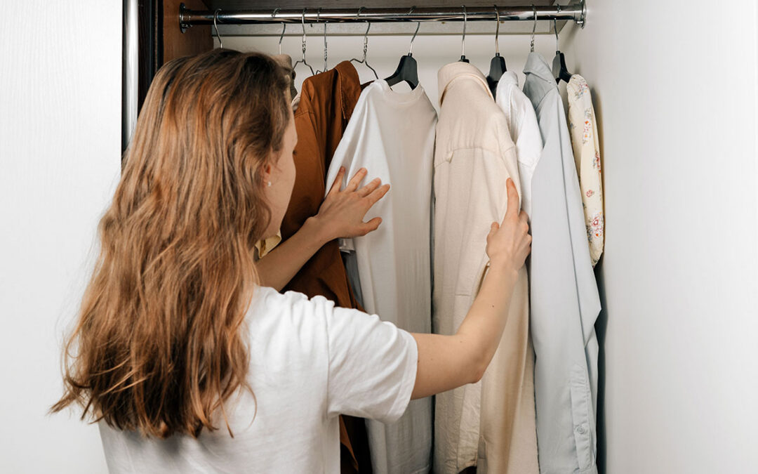 Renter trying to make more space in her closet.